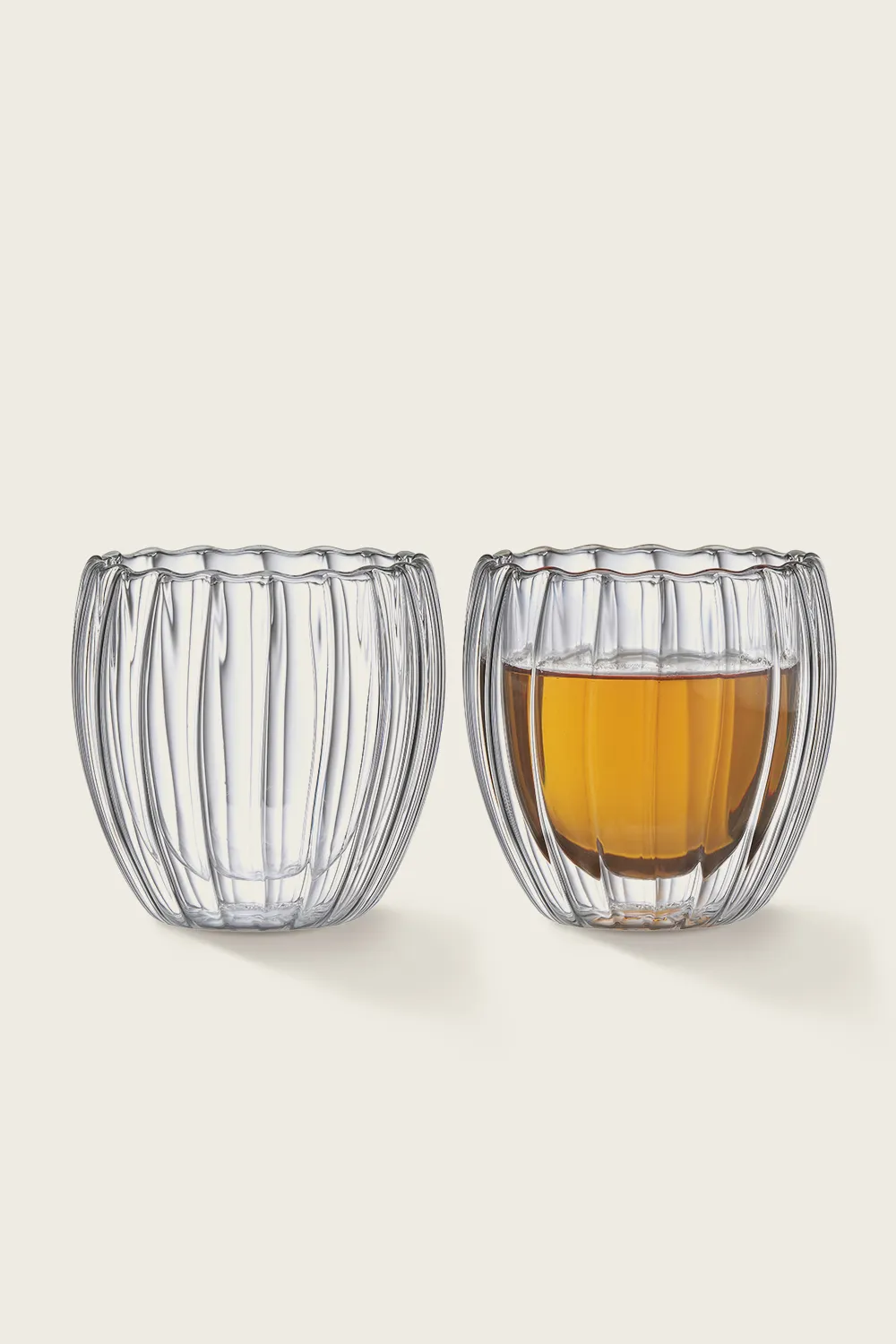 Glass Tea cup set