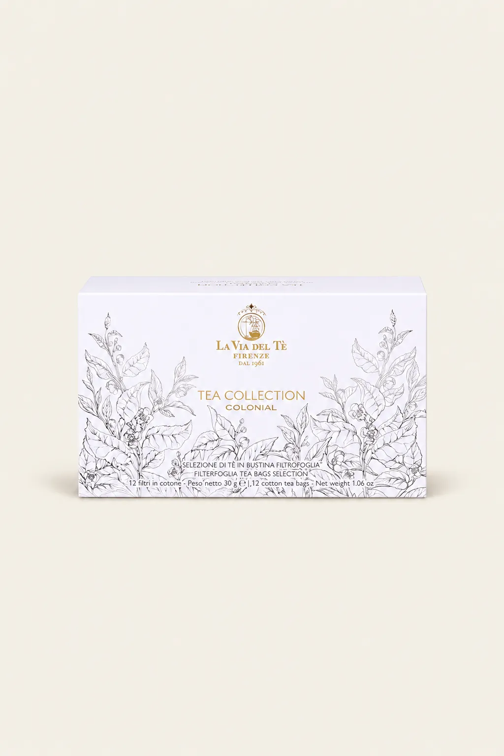 Coffret cadeau de thé – 12 sachets en coton