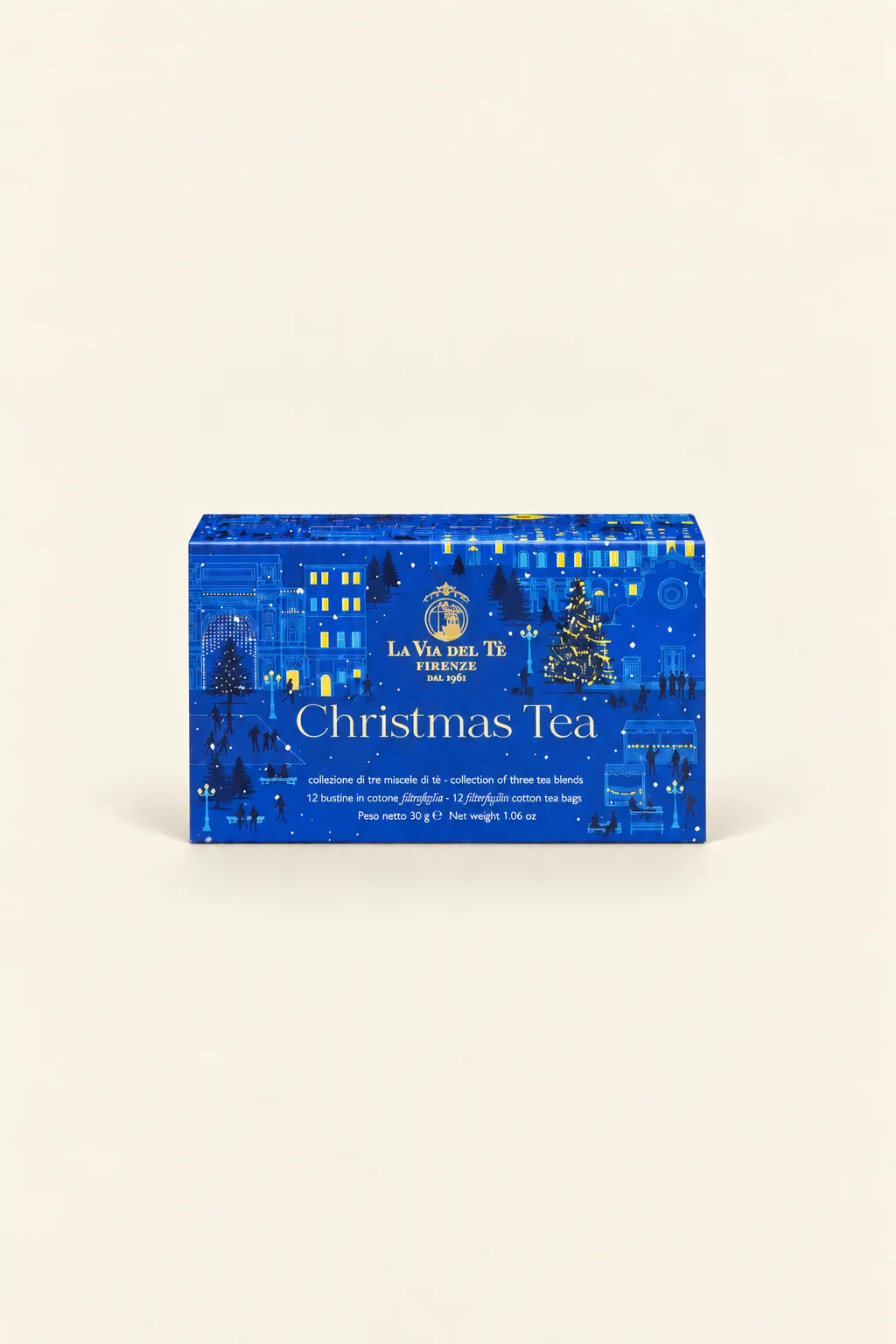 Christmas tea gift box – 12 cotton tea bags
