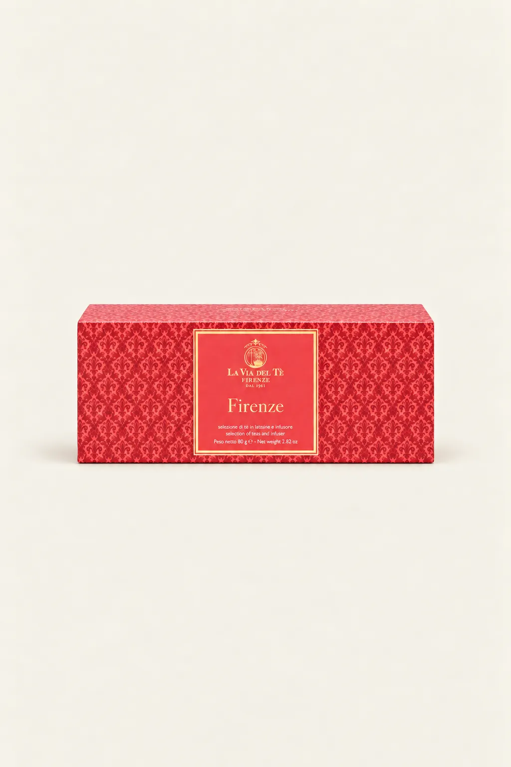 Coffret cadeau de thé Firenze – 2 boîtes et infuseur