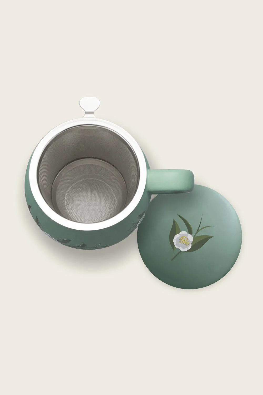 Tisaniera Camelia Verde Celadon - Immagine 2
