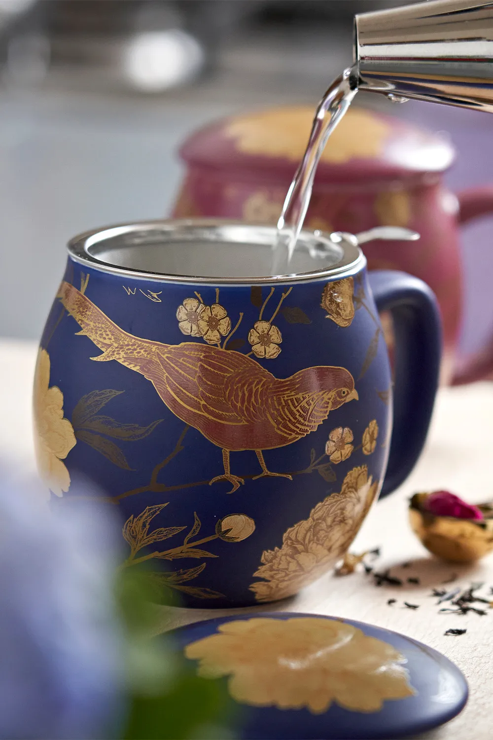 Tisaniera Melrose Blu Notte - Immagine 2