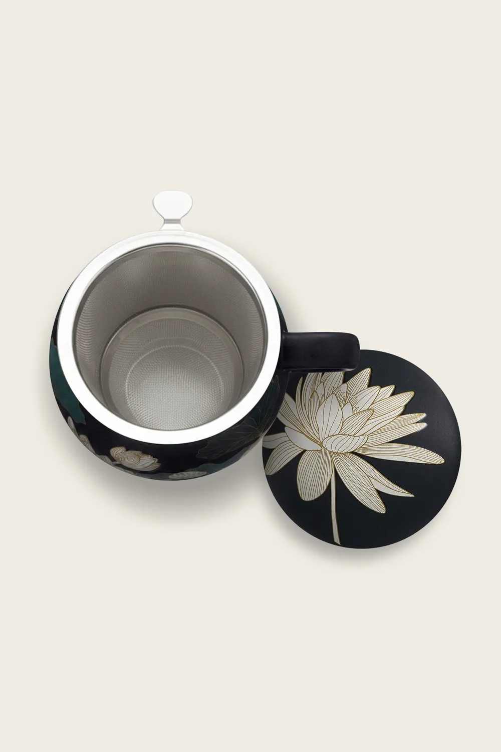 Tisaniera Ninfea Nero - Immagine 3