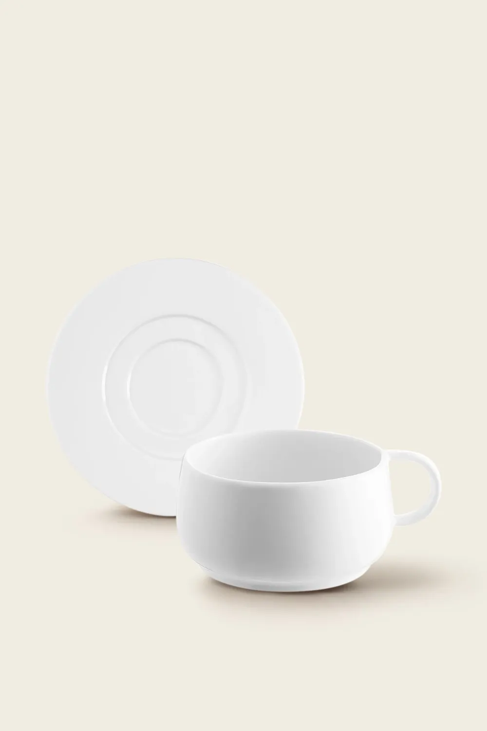 Porcelain Cup With Saucer