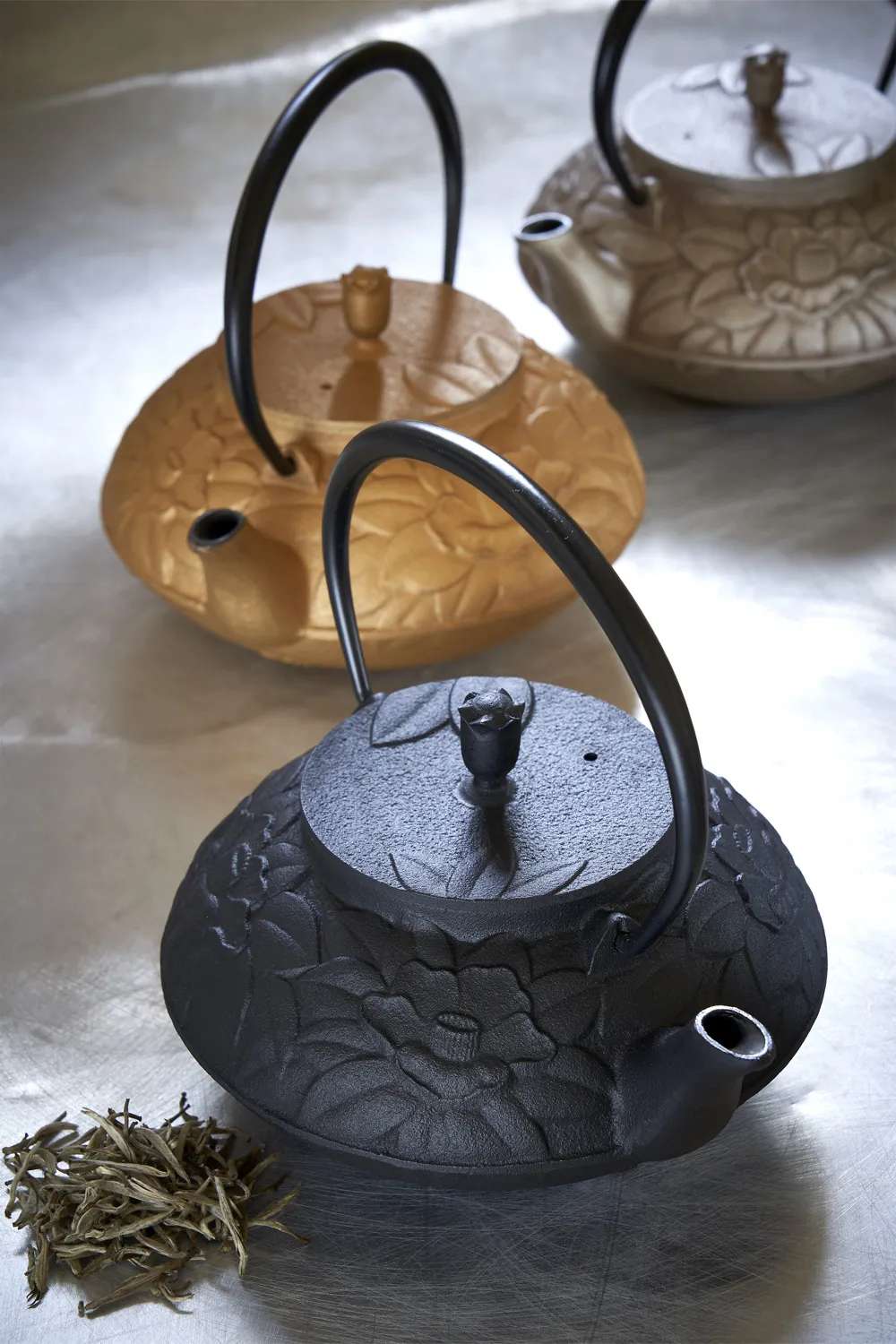 Teiera In Ghisa - Nero - Immagine 2