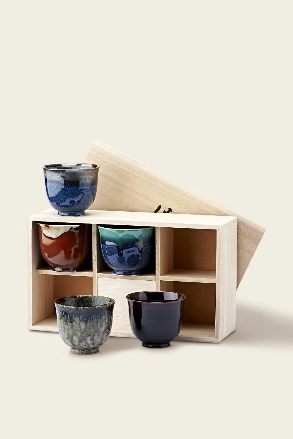 Servito Tazzine Tè In Ceramica Giapponese