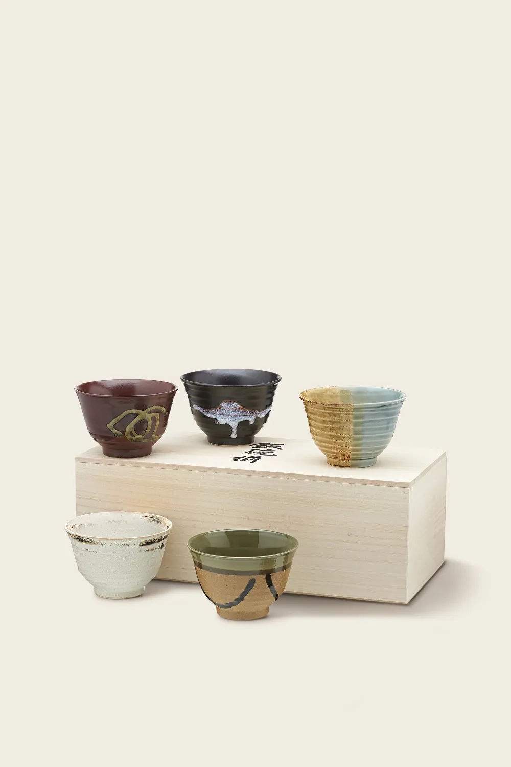 Servito Tazzine Tè In Ceramica Giapponese