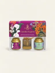 Coffret cadeau de thé Giardini Segreti – 2 boîtes et infuseur