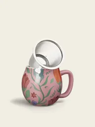 Tea Mug - Frida Pastel Pink