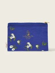 Pochette Zippée – Bleu Nuit