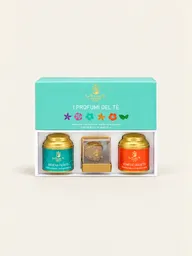 Coffret cadeau de thé I Profumi del Tè – 2 boîtes et infuseur