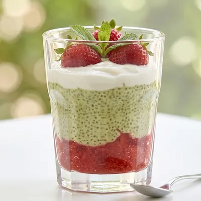 Pouding au Matcha et Chia