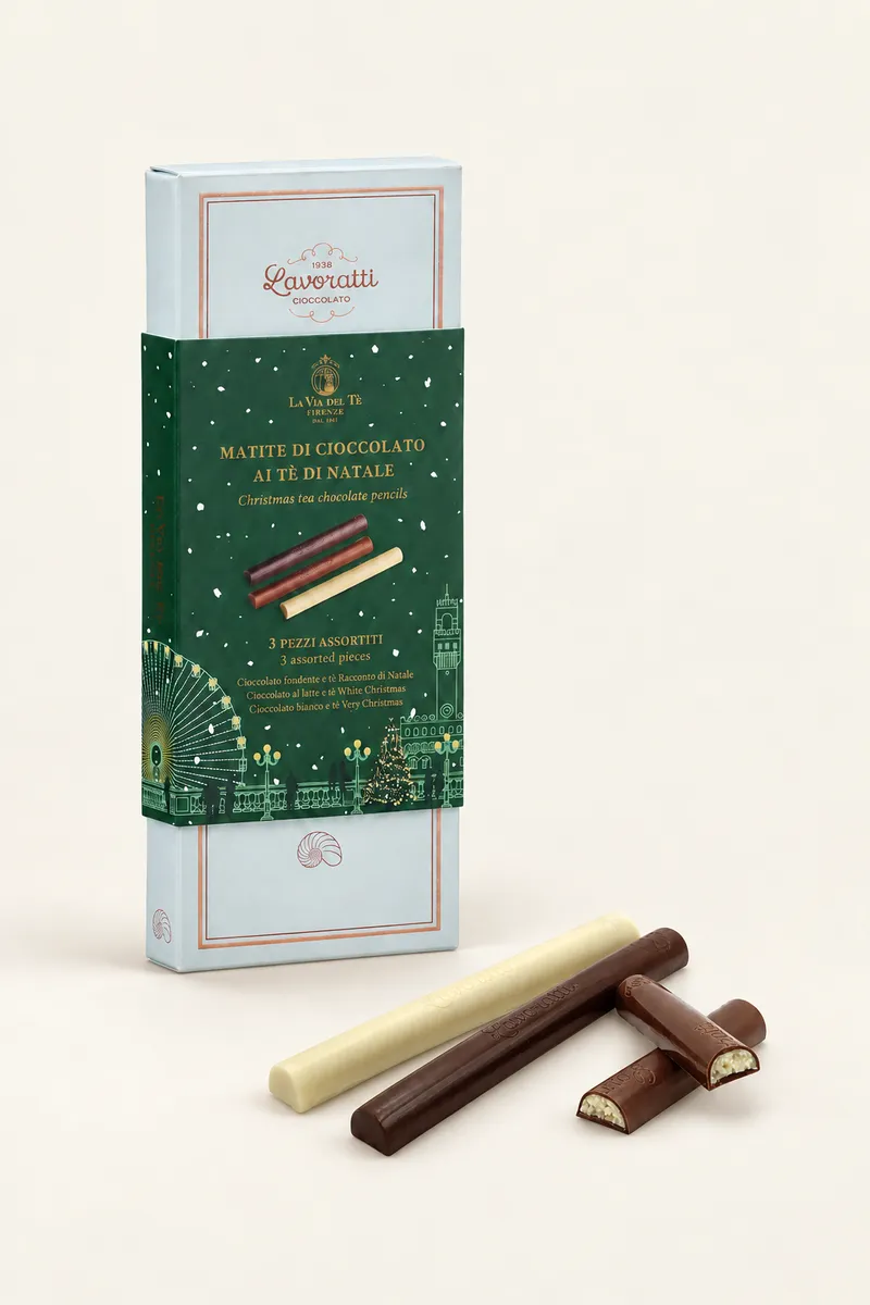 Christmas Tea Chocolate Pencils