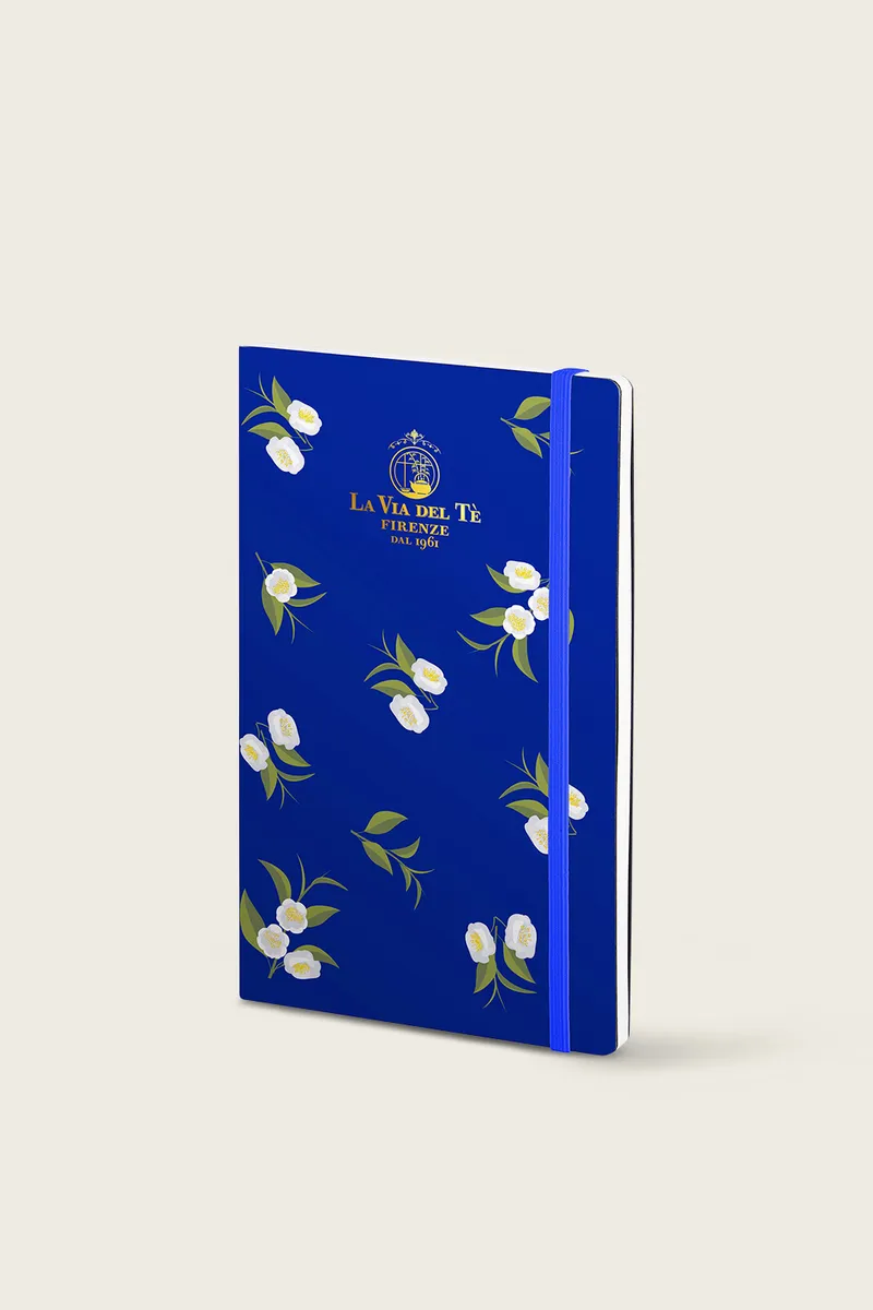 Carnet Camelia Bleu