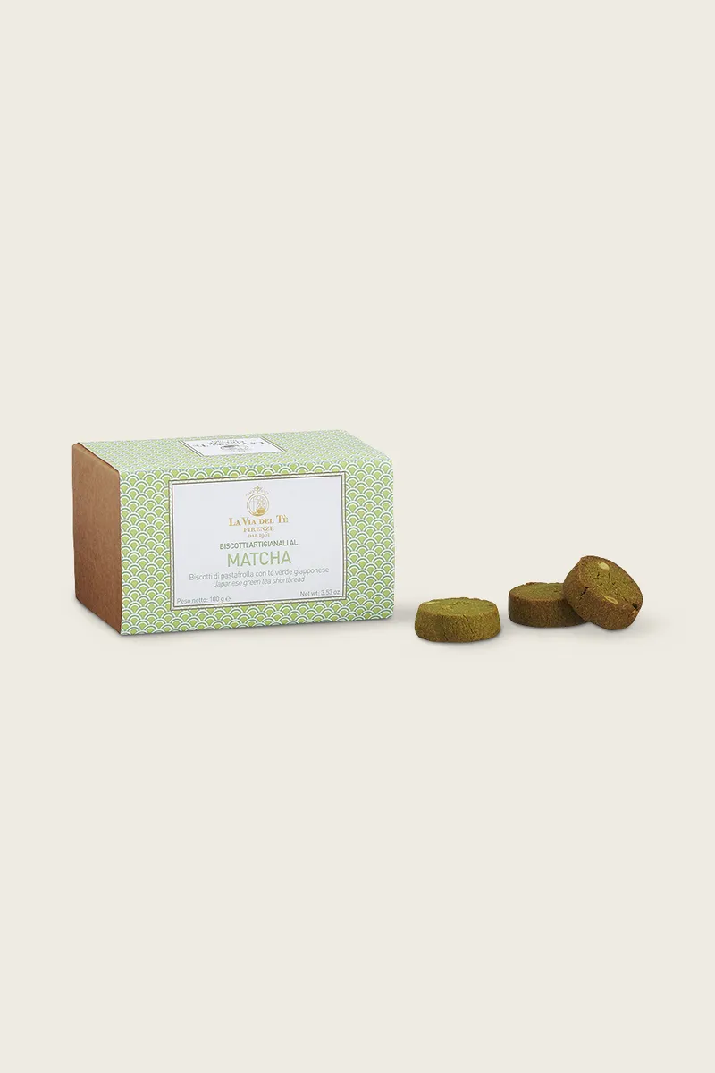 Biscuits Artisanaux Au Matcha Et Pignons