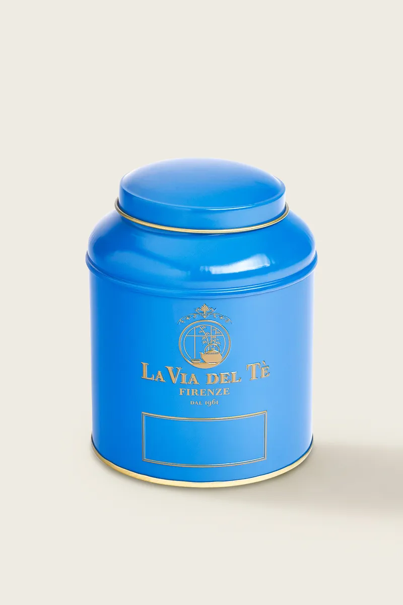 Barattolino In Latta - Blu Francese