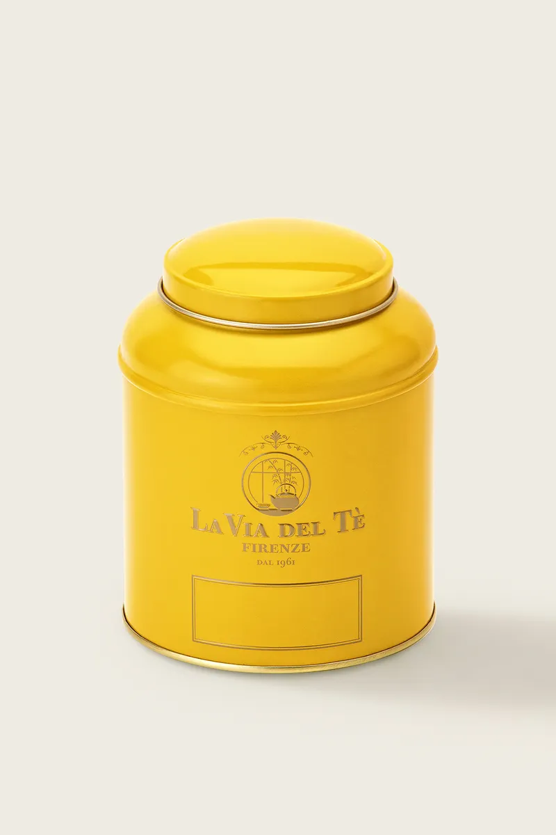 Barattolino In Latta - Giallo Macaron