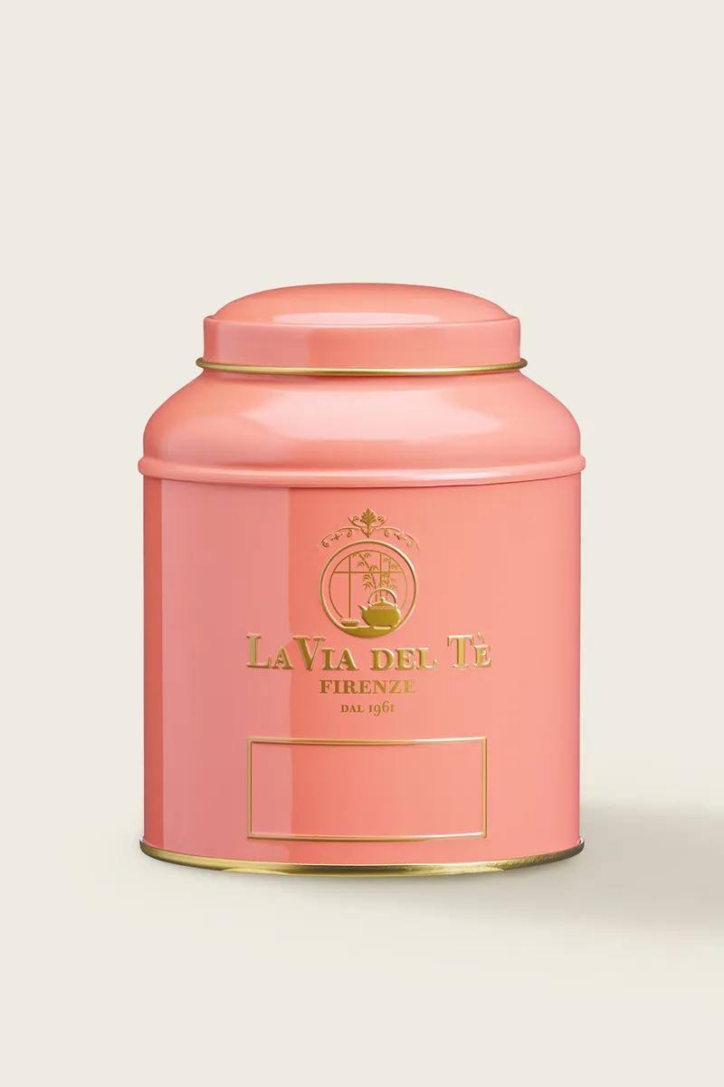 Tea Tin – Peach Pink