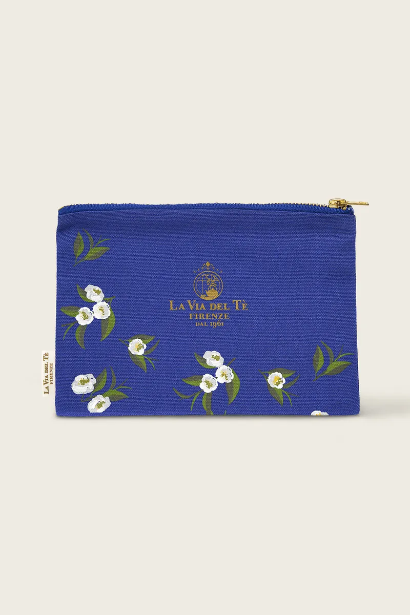 Pochette Zippée – Bleu Nuit