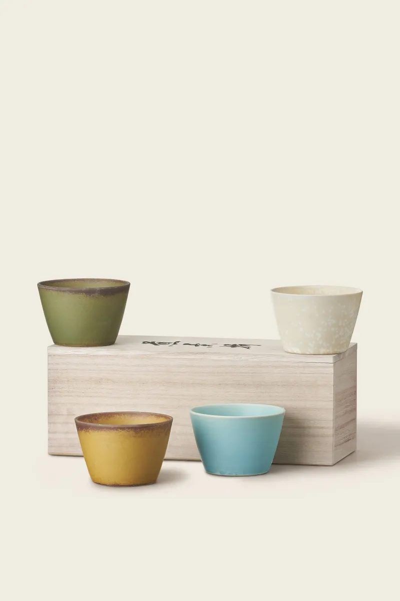 Japanese Ceramic Tea Cup Set