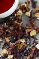 Close-up of blend of frutta and flowers dried.