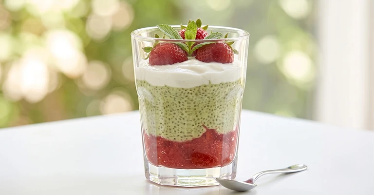 Matcha Chia Pudding