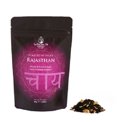 Rajasthan Tè in foglia - Viaggio in India Collezione Tea Travels in sacchetto da 50 grammi