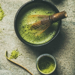 Matcha Tsuki BIO Tè in polvere Tè verde Giapponese in sacchetto da 100 grammi Sfuso