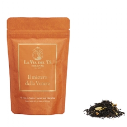Il Mistero della Venere Tè in foglia Miscele di tè nero aromatizzato Firenze in sacchetto da 50 grammi