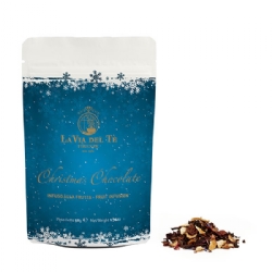 Christmas Chocolate infuso all'aroma di cioccolato Tè in foglia sacchetto da 50 gr. collezione Natale